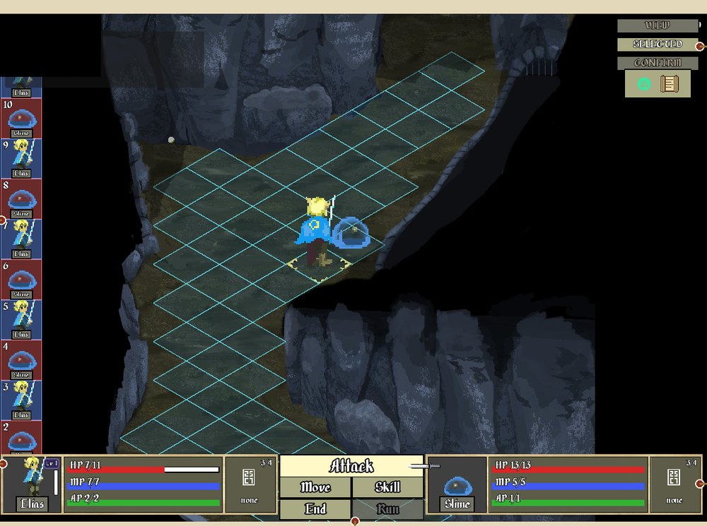 Tactical grid combat